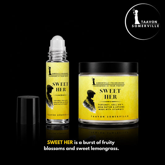 SWEET HER: Shea Butter, Lotion & Roll On For Her