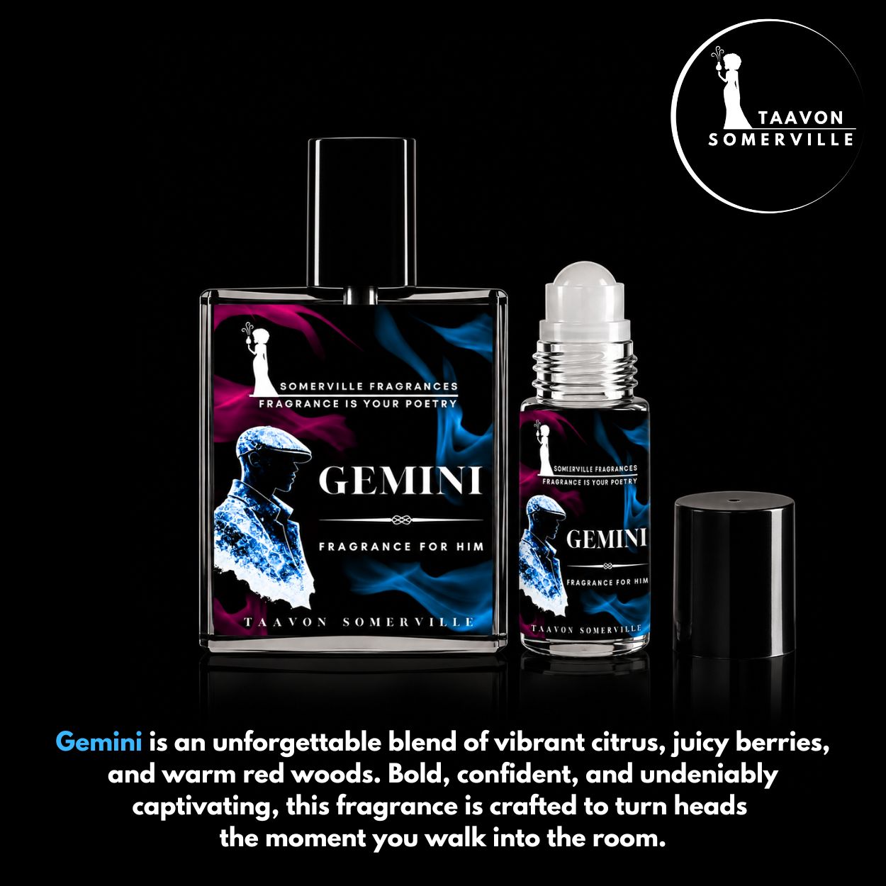 GEMINI: Colognes & Roll On For Him