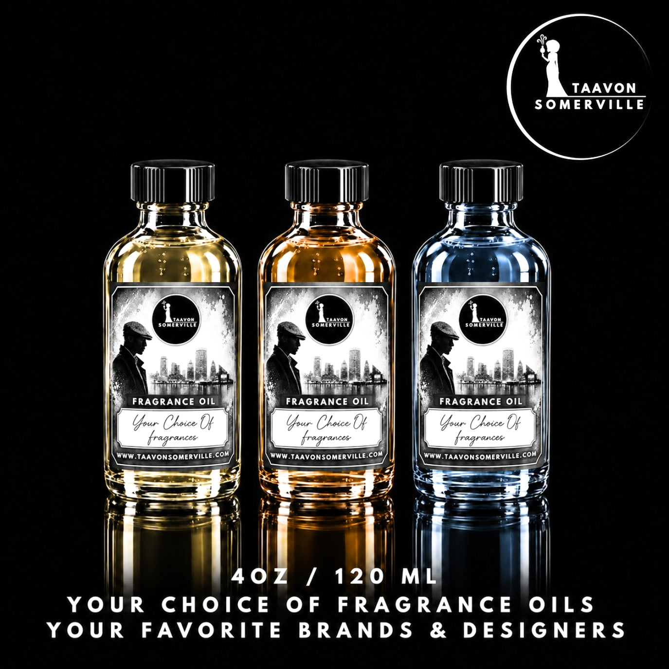 Fragrance Body Oils 4oz/120ml