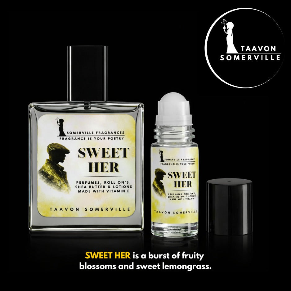 SWEET HER PERFUME & ROLL ON FOR HER