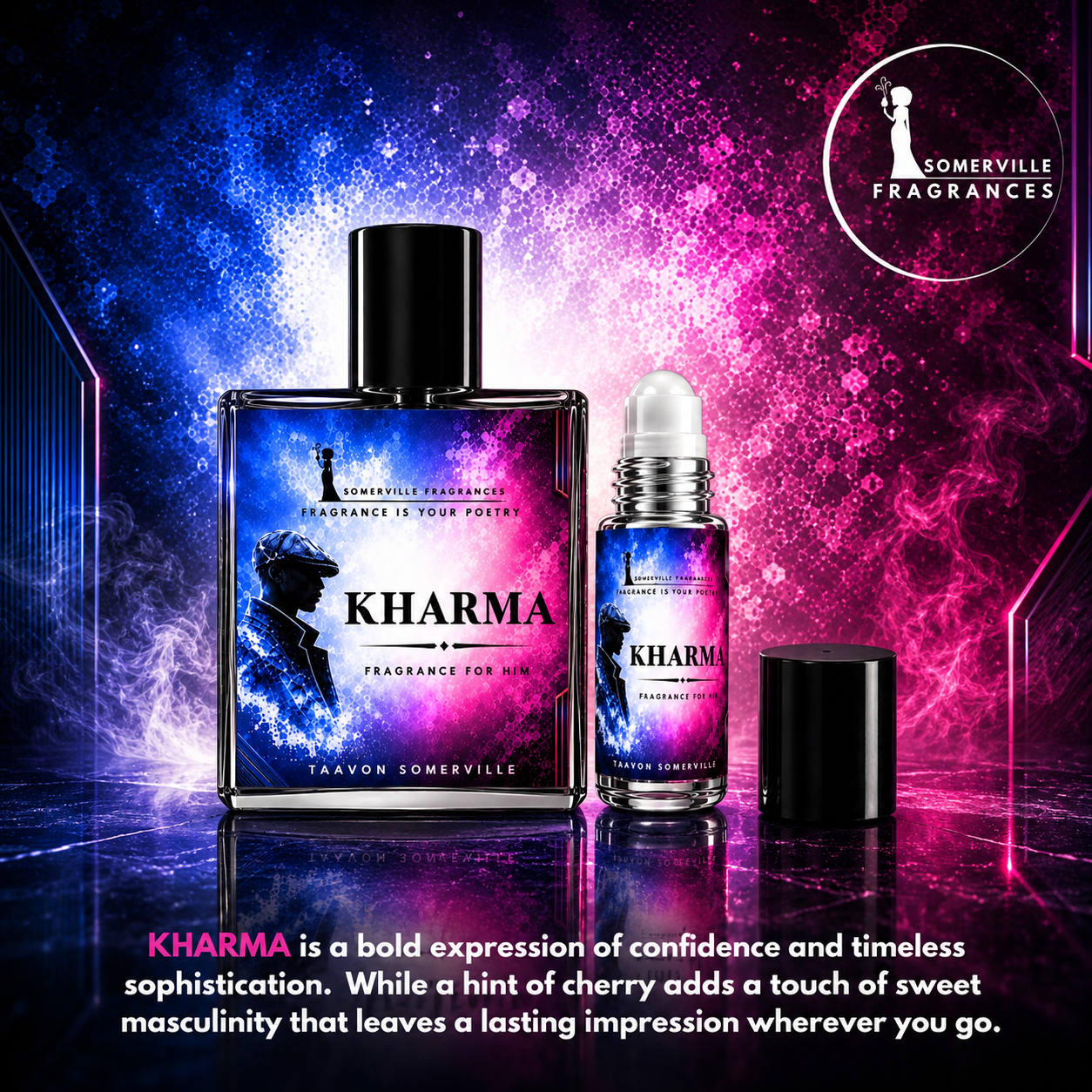KHARMA:  Cologne & Roll On For Him