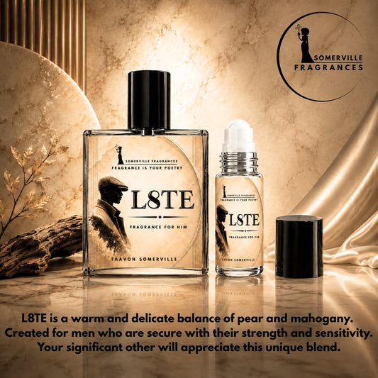 L8TE  Cologne & Roll On For Him
