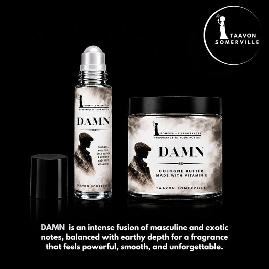 DAMN: Shea Butter, Lotion & Roll On For Him