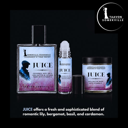 JUICE: Cologne, Shea Butter, & Roll On For Him