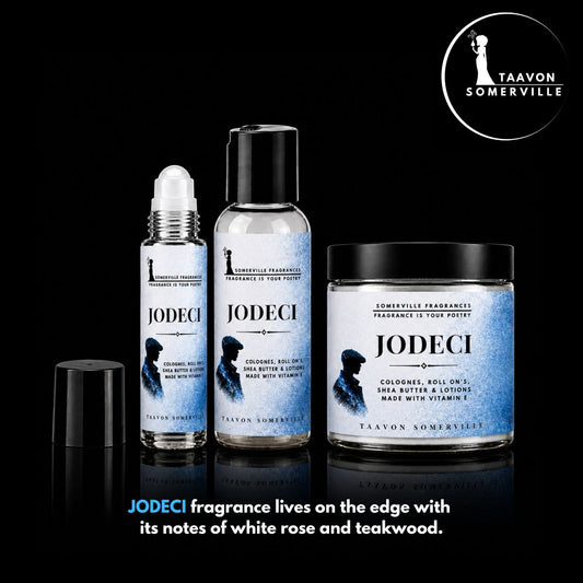 JODECI: Cologne  Shea Lotion, Shea Butter & Body Roll On For Him