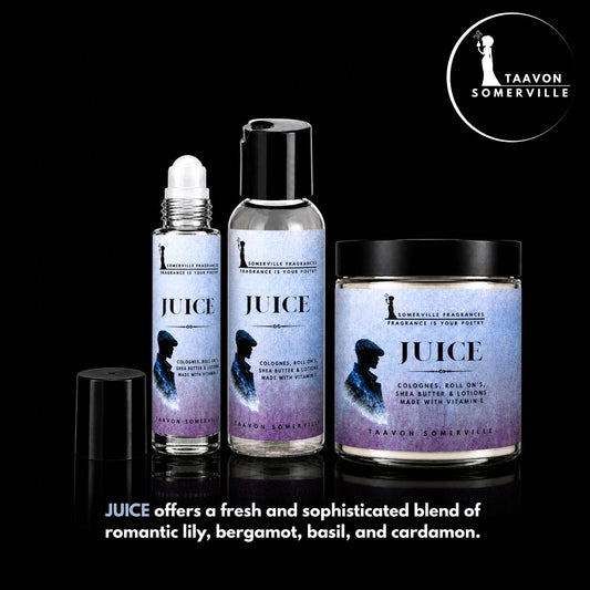 JUICE: Cologne Shea Lotion, Shea Butter & Body Roll On For Him