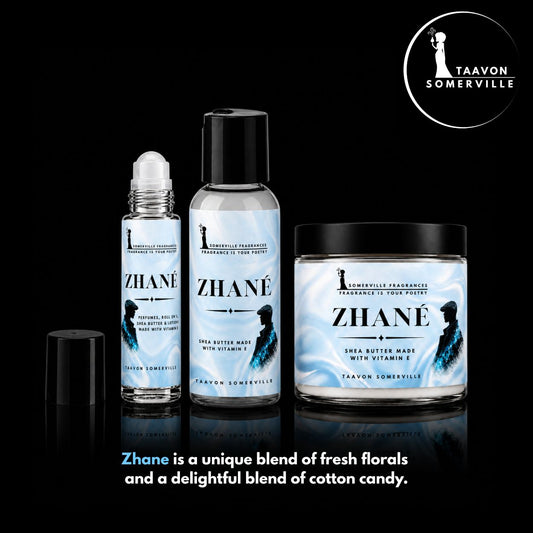 ZHANE: Perfume Shea Lotion, Shea Butter & Body Roll On For Her