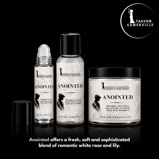 ANOINTED: Perfume Shea Lotion, Shea Butter & Body Roll On For Her