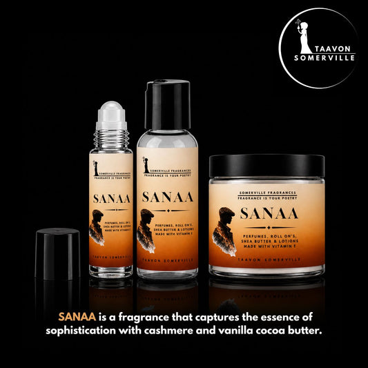 SANAA: Perfume Shea Lotion, Shea Butter & Body Roll On For Her