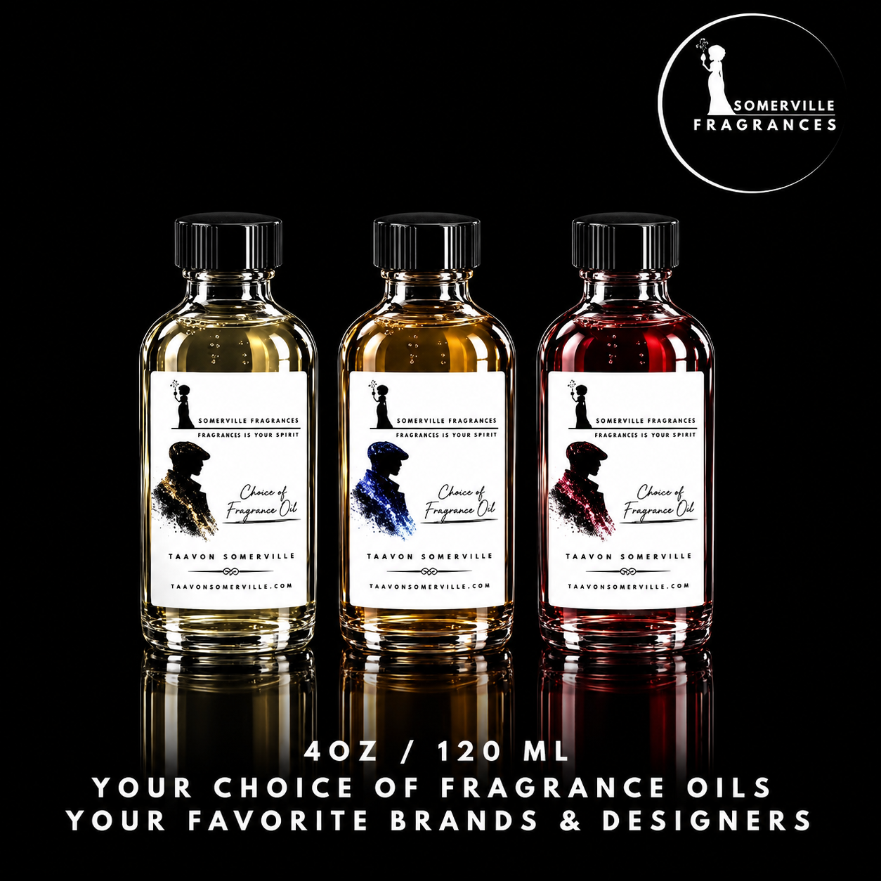 Fragrance Body Oils 4oz/120ml