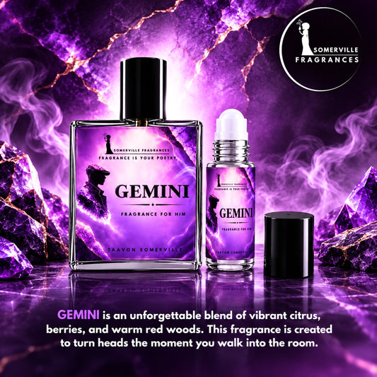 GEMINI:  Cologne & Roll On For Him