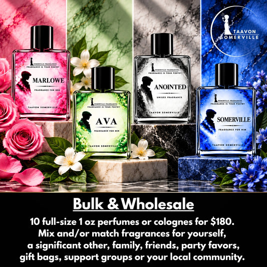 (10) PERFUME & COLOGNE BULK & WHOLESALE