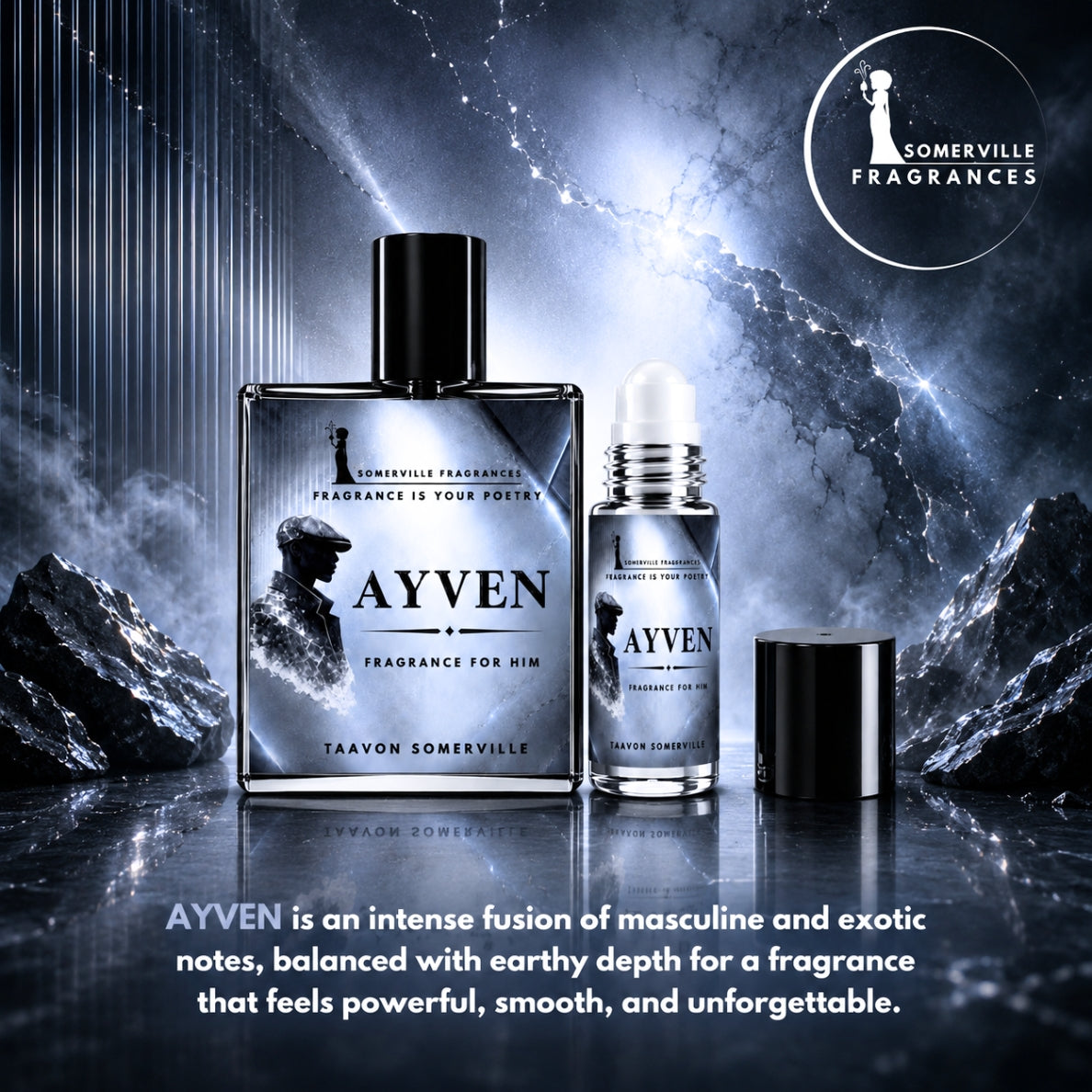 AYVEN:  Cologne & Roll On For Him