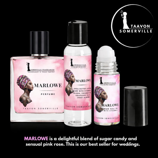 MARLOWE BUNDLE: PERFUME, ROLL ON & SHEA LOTION FOR HER