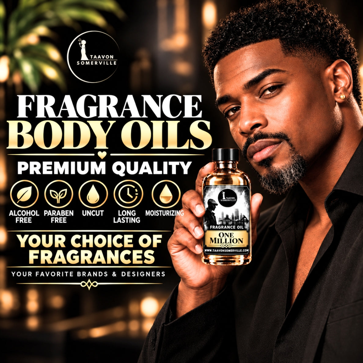 Men's & Unisex Body Oils 4oz