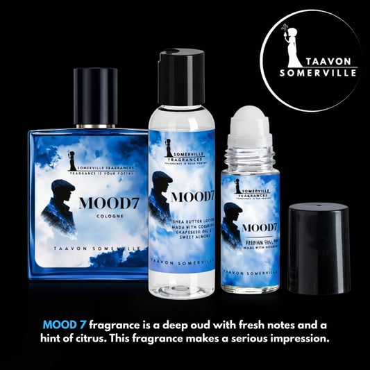 MOOD7 BUNDLE: COLOGNE, ROLL ON & SHEA LOTION FOR HIM