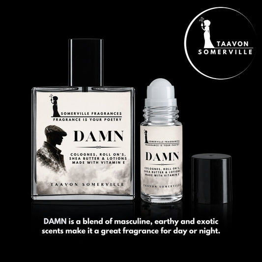 DAMN COLOGNE & ROLL ON FOR HIM