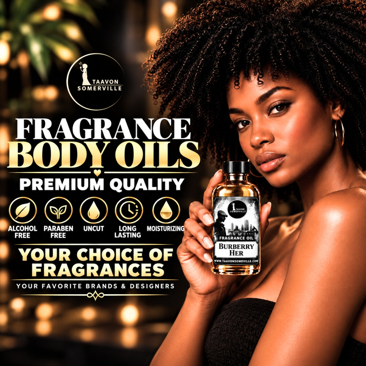 Women's & Unisex Body Oils 4oz