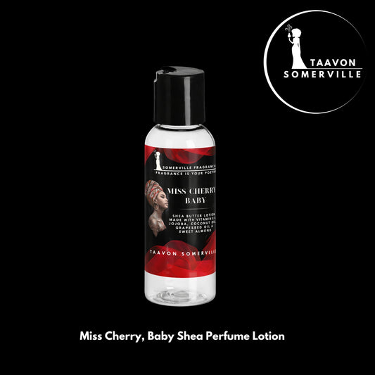 MISS CHERRY, BABY SHEA BUTTER PERFUME LOTION FOR HER